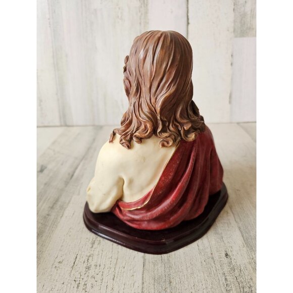 Jesus heart precious collection bust statue figurine religious - Picture 5 of 9